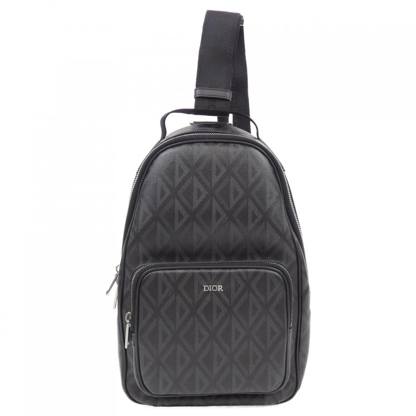 Christian Dior Black Gray Sling Bag ()