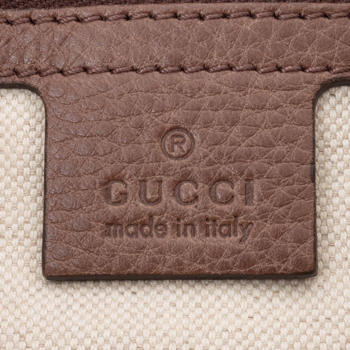 Gucci Bordeaux (Close To Brown) Brown Red Brown Leather Handbag Shoulder Bag ( )