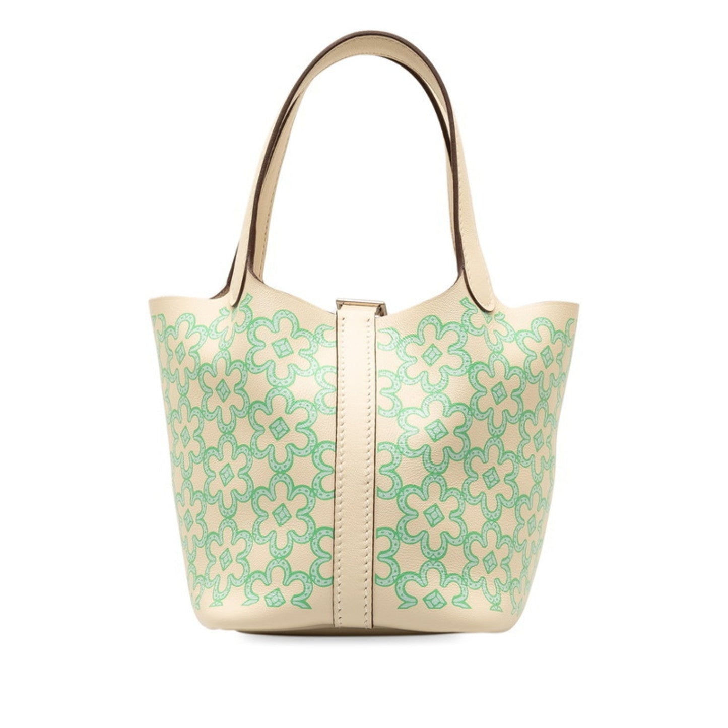 Hermes Vert Swift Leather Handbag ( )
