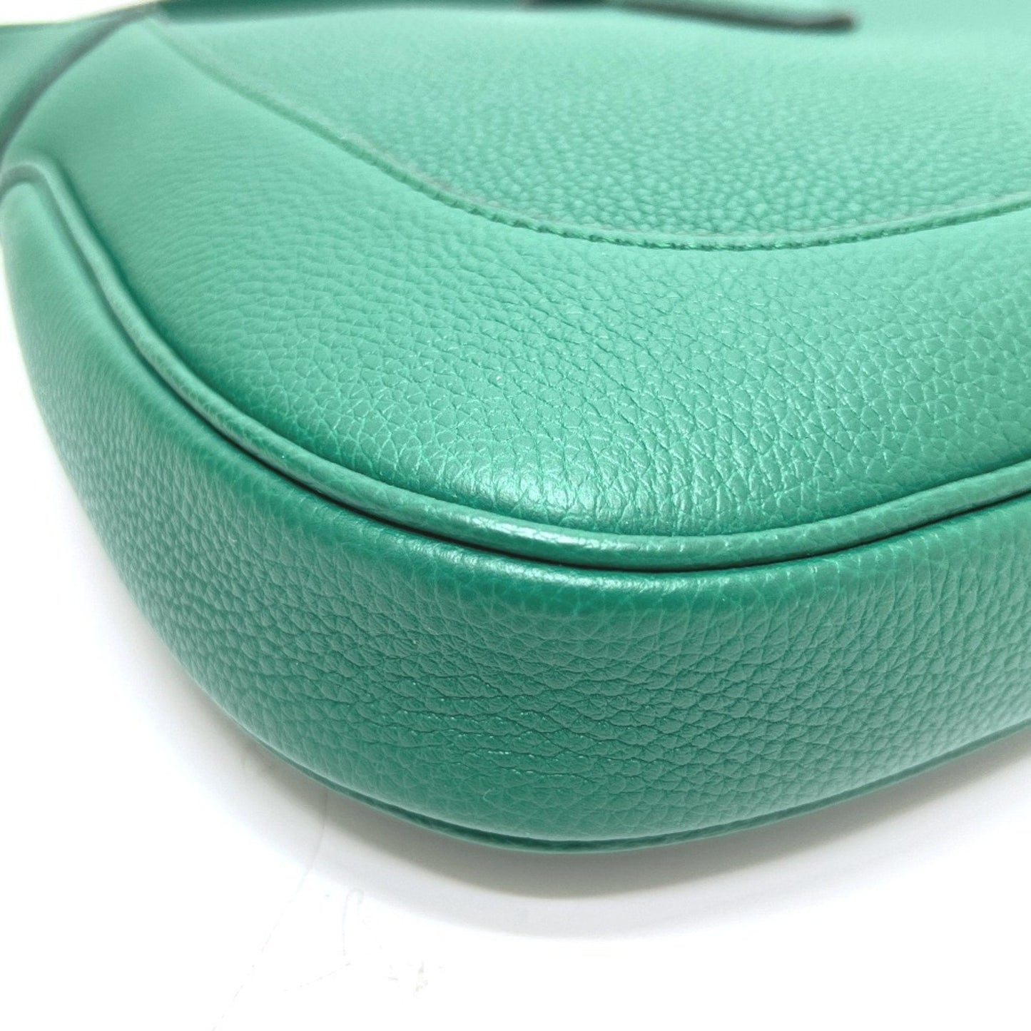 Gucci Green Leather Shoulder Bag ( )