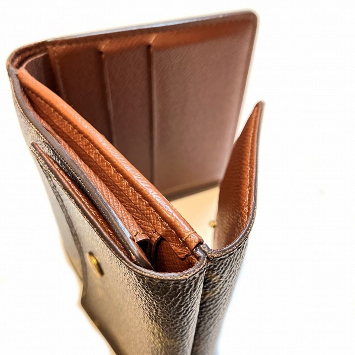 LOUIS VUITTON Monogram Portomone Bier Cult Credit M61652 Unisex Wallet
