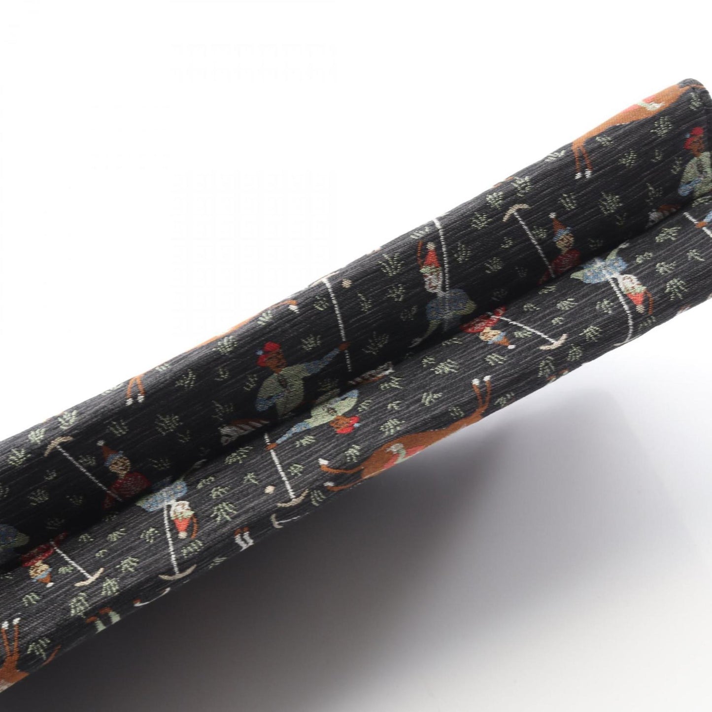 Gucci Black Multi-Color Canvas Clutch Bag ( )