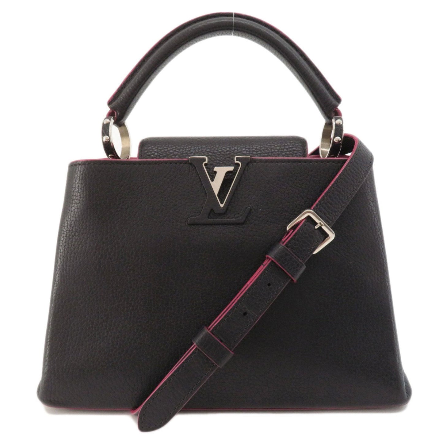LOUIS VUITTON Capucines BB Handbag Taurillon Leather Ladies
