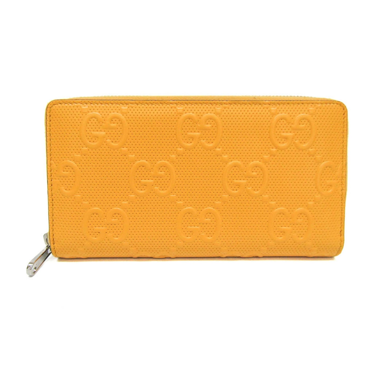 Gucci Yellow Leather Long Wallet (Bi-Fold) ( )