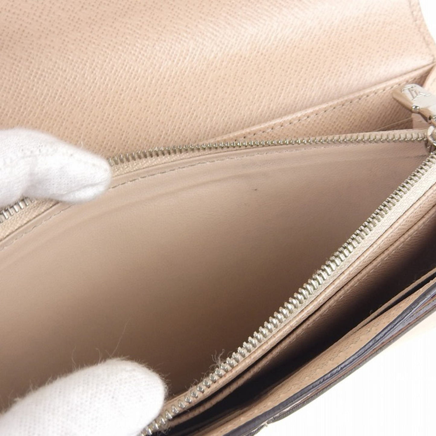 Louis Vuitton Epi Portefeuille Sarah Long Wallet Dune M60724 CA1127