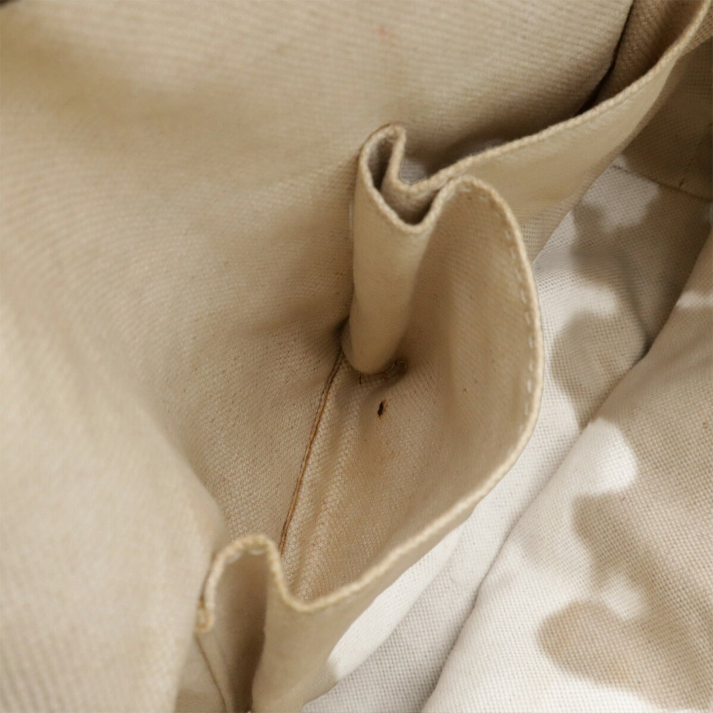 Gucci Bronze Khaki Gg Canvas Leather Shoulder Bag Tote Bag ( )