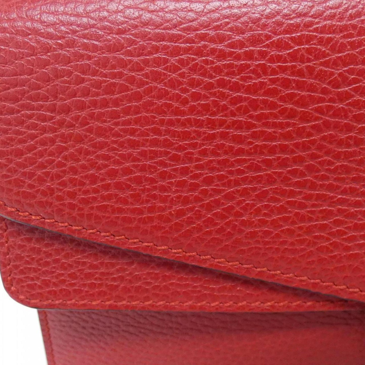 Gucci Red Color Leather Shoulder Bag ( )