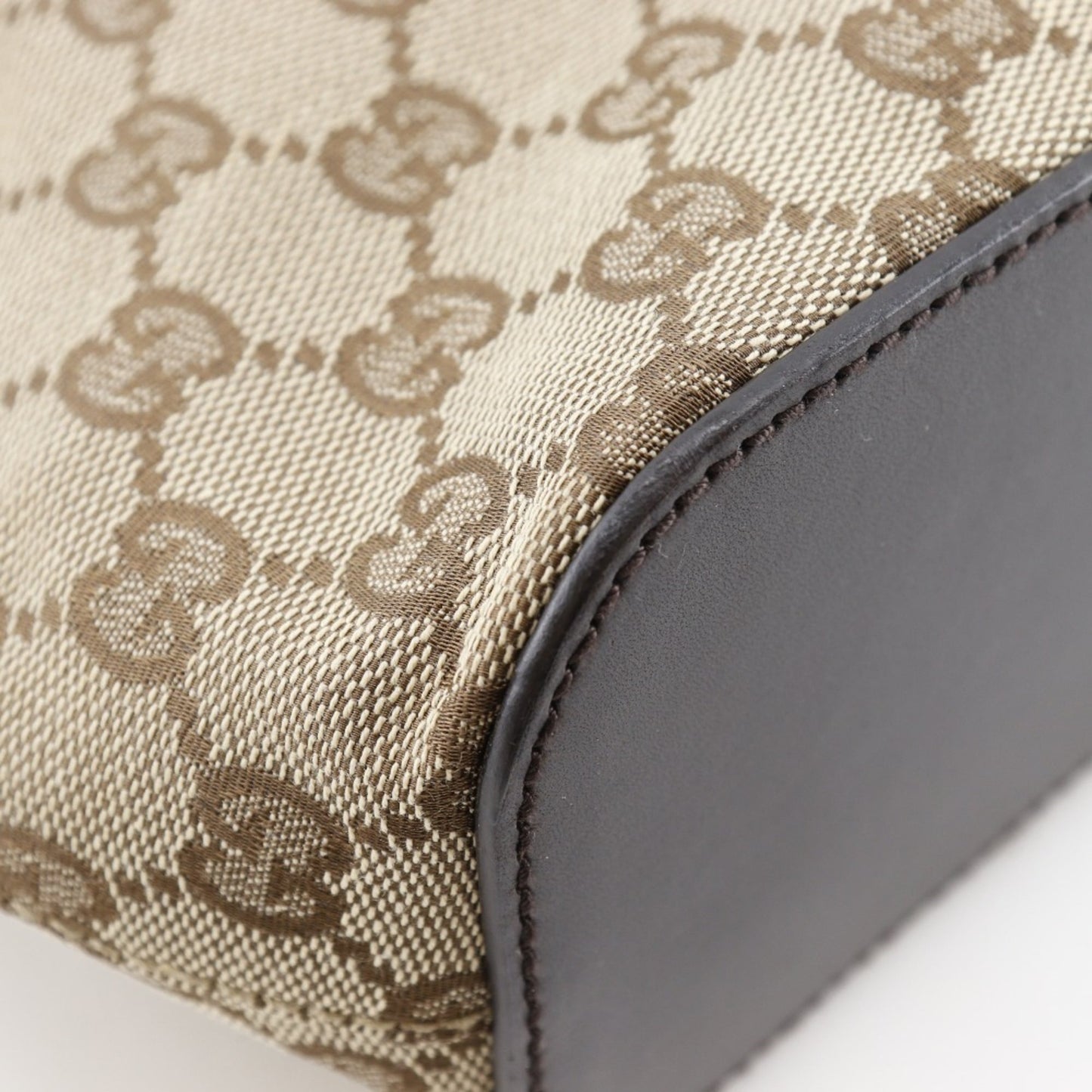 Gucci Brown Gg Canvas Shoulder Bag ( )