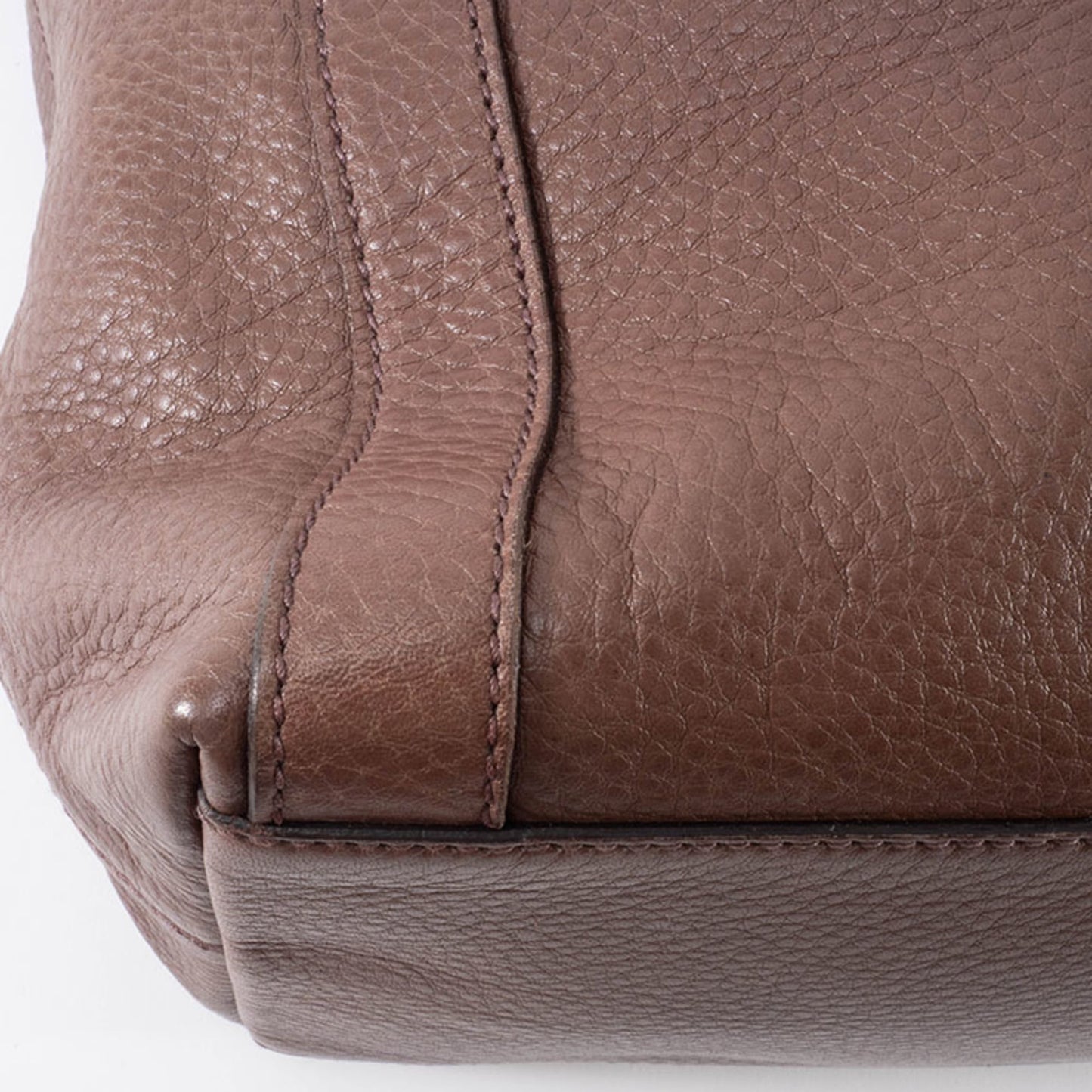 Gucci Bordeaux (Close To Brown) Brown Red Brown Leather Handbag Shoulder Bag ( )
