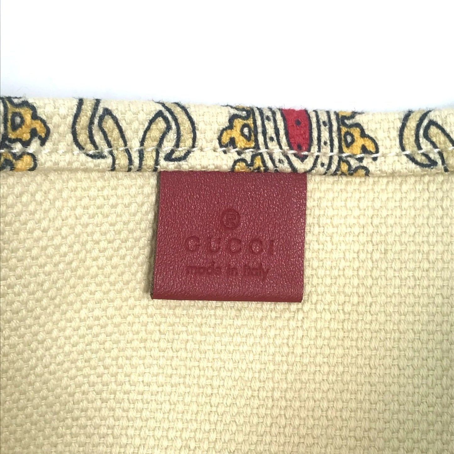 Gucci Multi-Color Canvas Shoulder Bag Tote Bag ( )