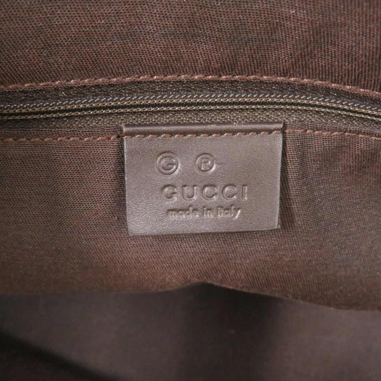 Gucci Brown Gg Canvas Handbag ( )