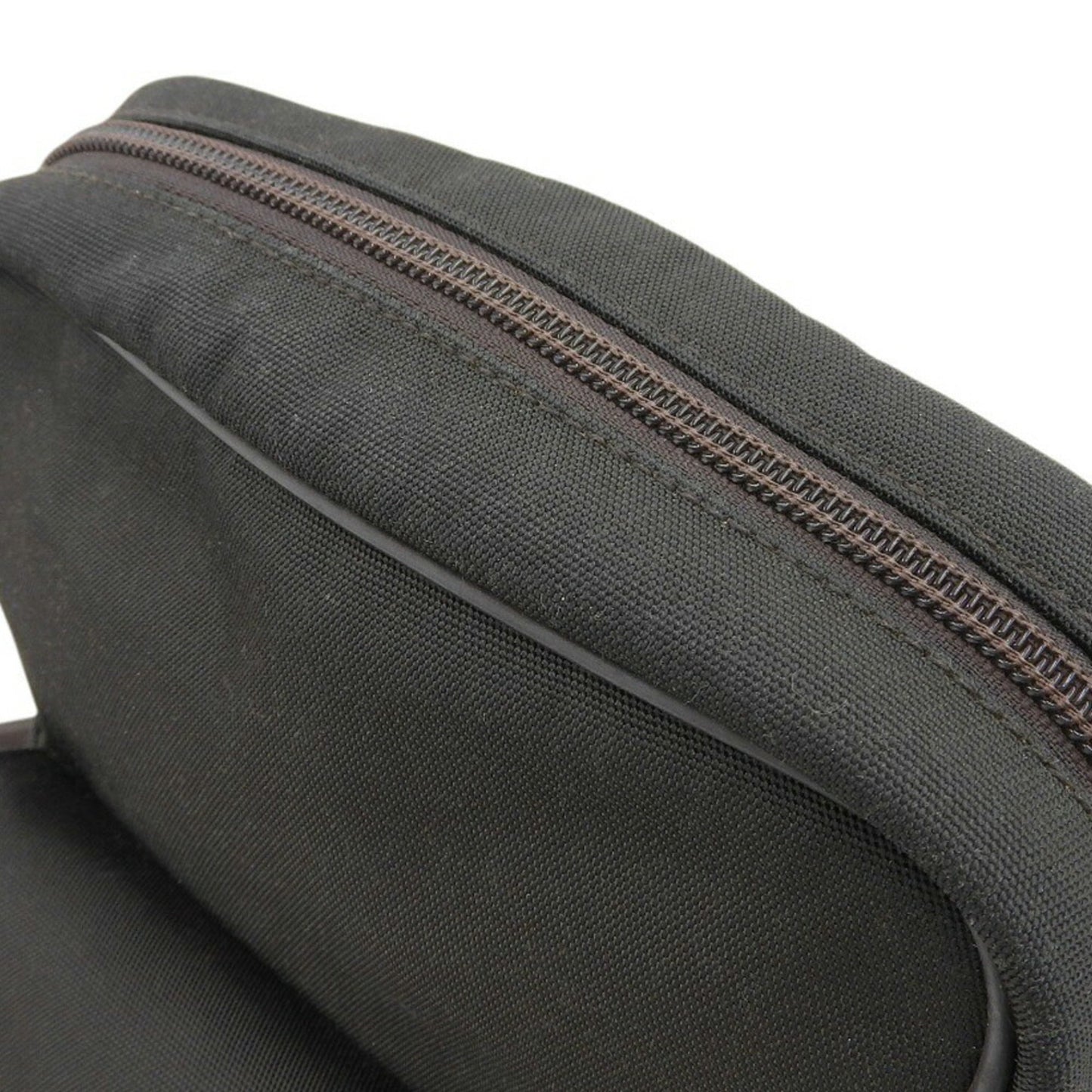 Gucci Brown Dark Brown Nylon Shoulder Bag ( )