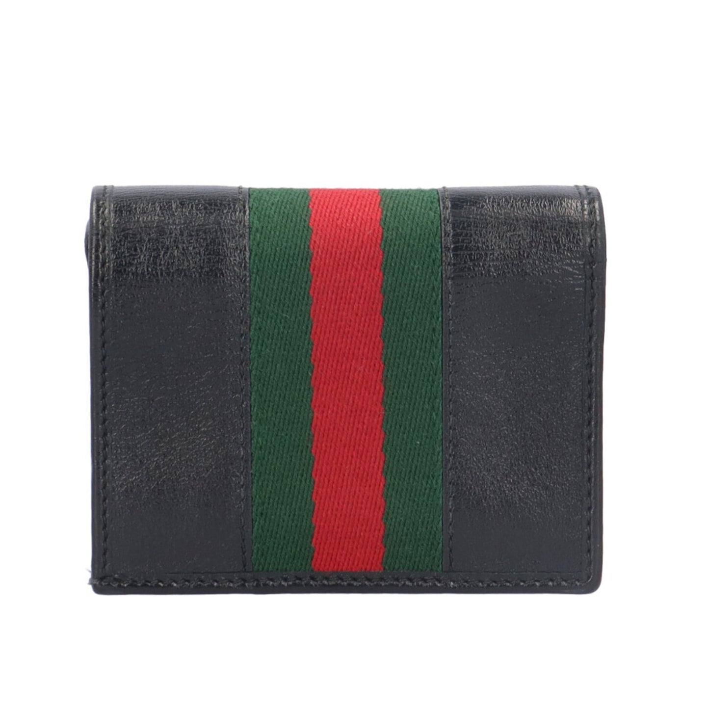 Gucci Black Leather Chain/Shoulder Wallet ( )