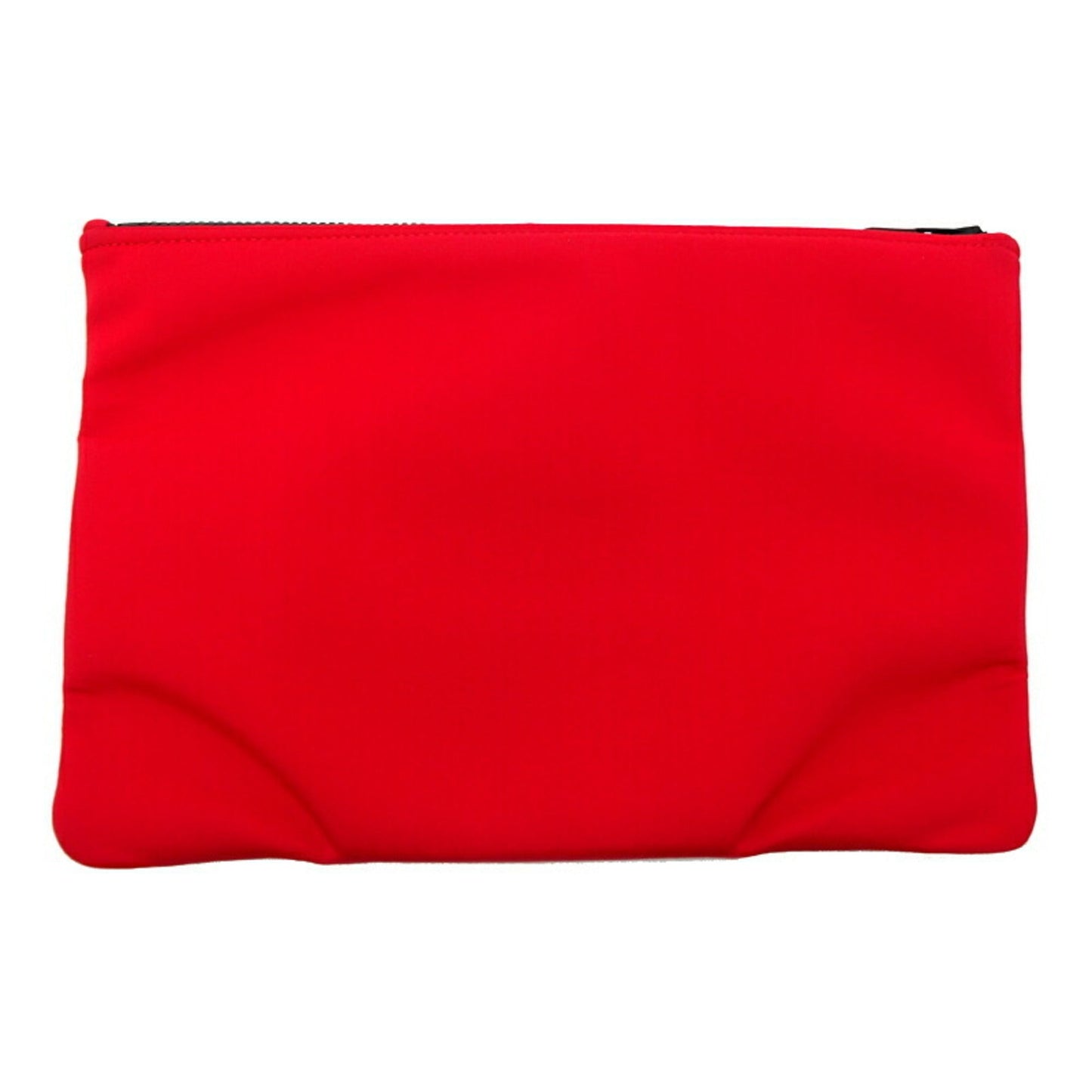 Hermes Red Color Cotton Canvas Polyester Pouch ( )