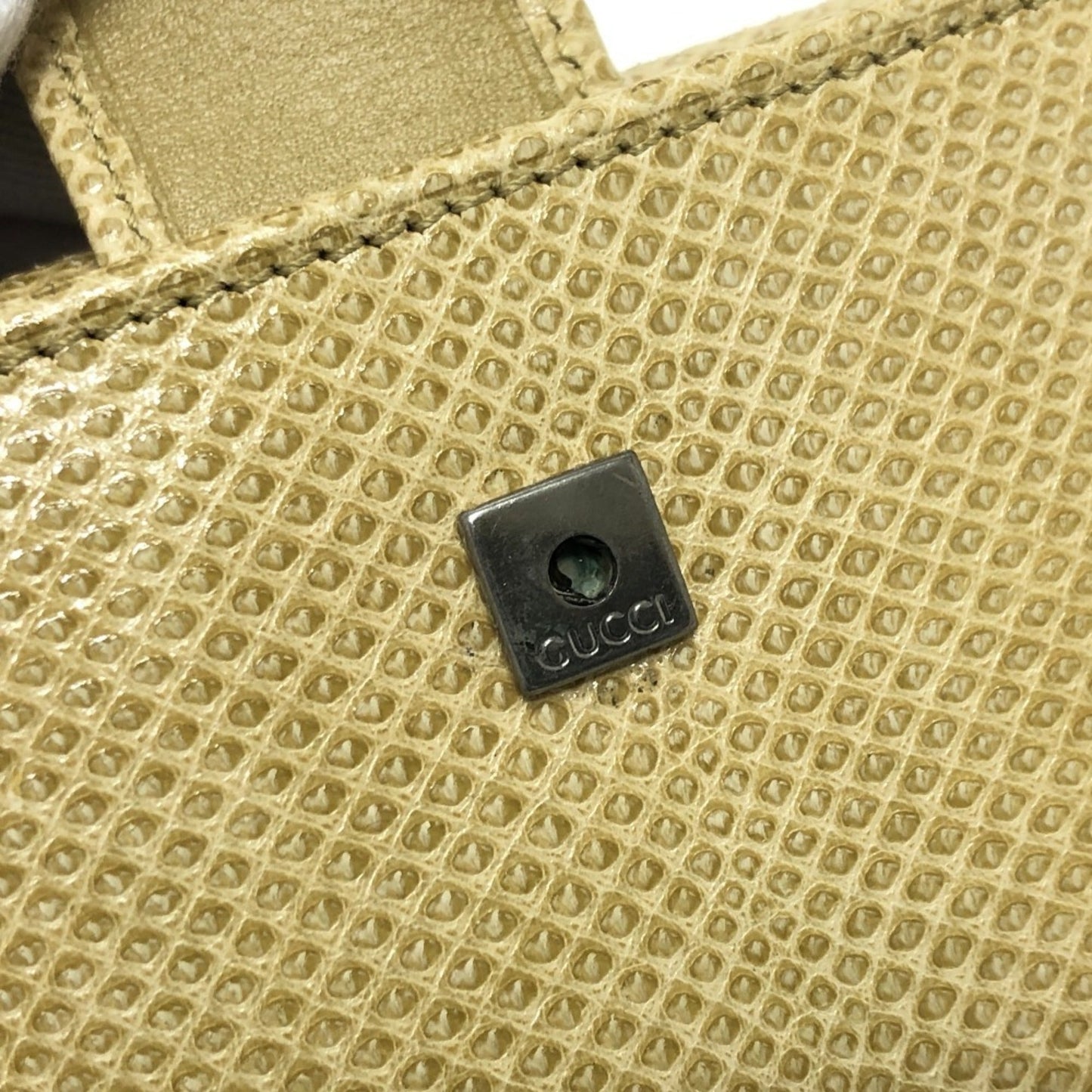 Gucci Beige Leather Wallet (Bi-Fold) ( )