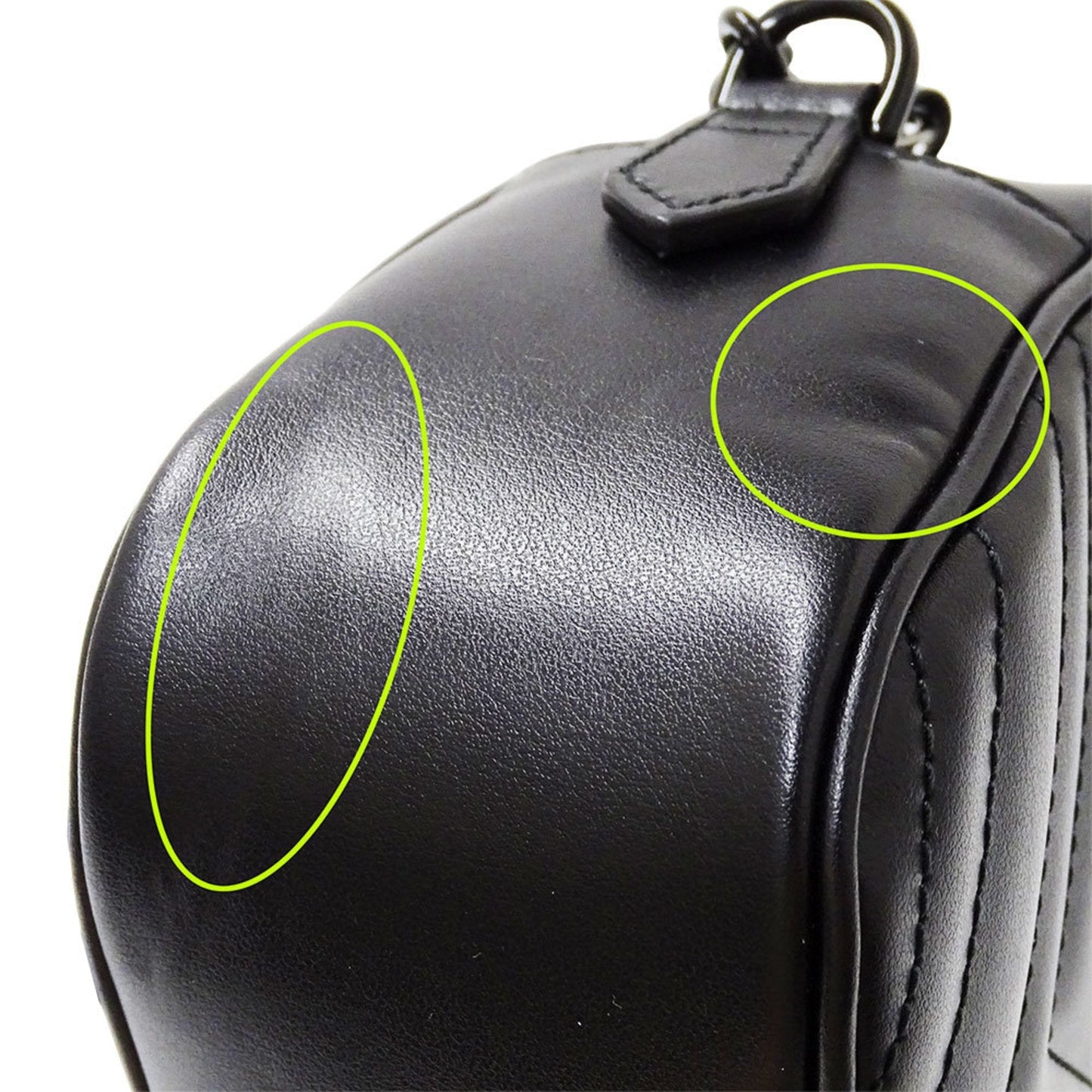 Gucci Black Leather Shoulder Bag ( )