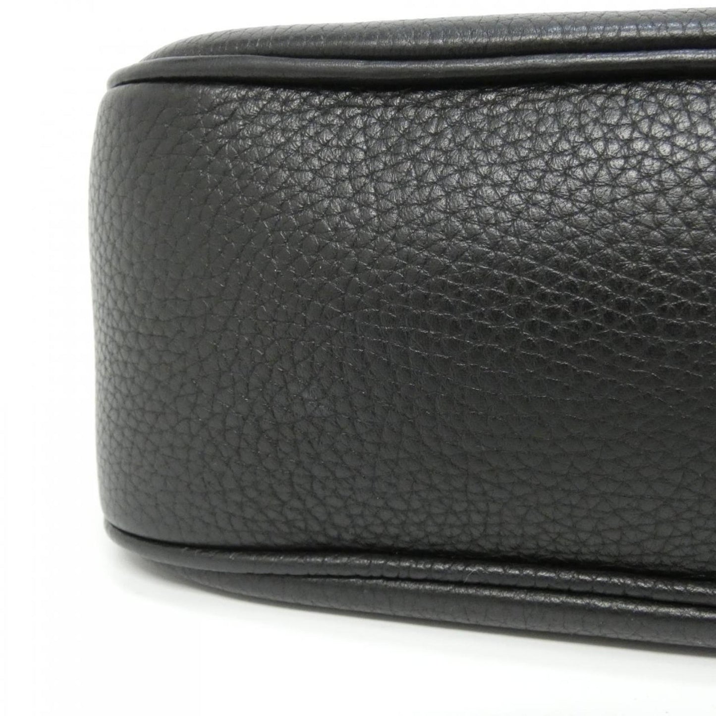 Gucci Black Leather Shoulder Bag ( )