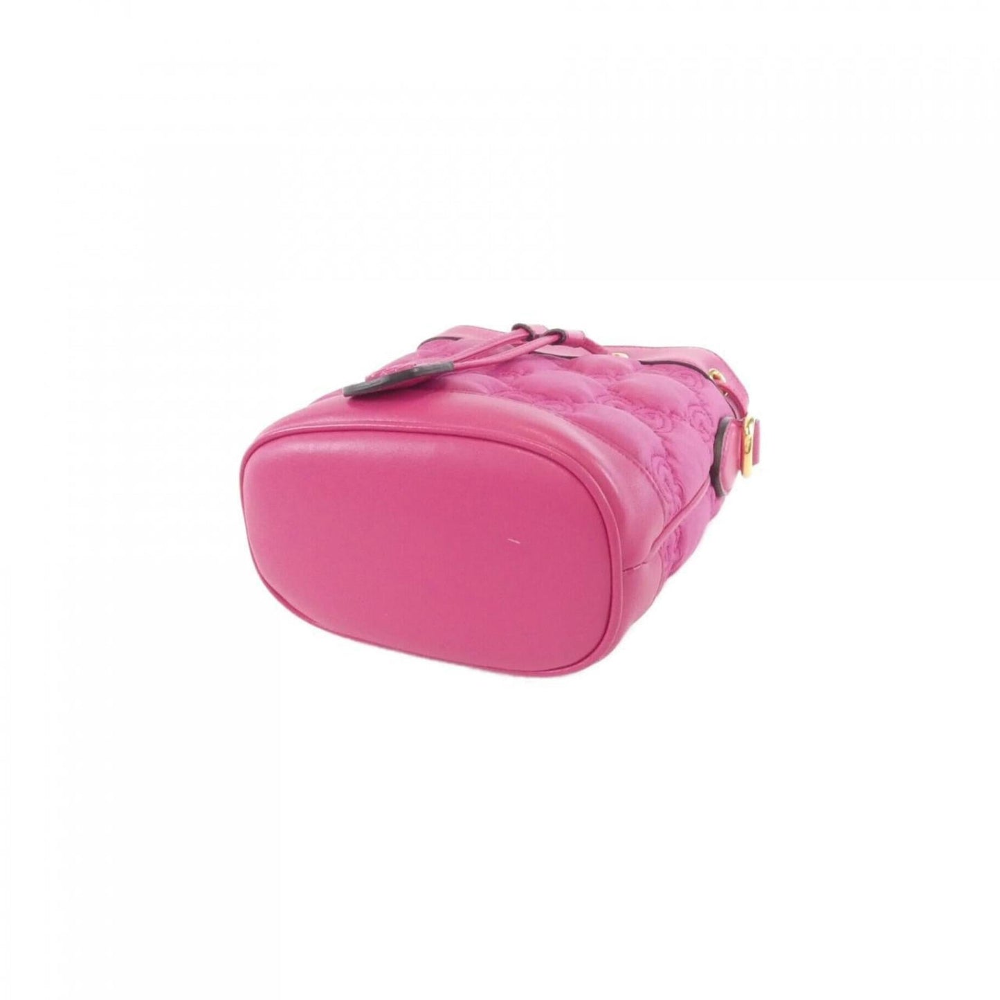 Gucci Pink Nylon Leather Shoulder Bag ( )