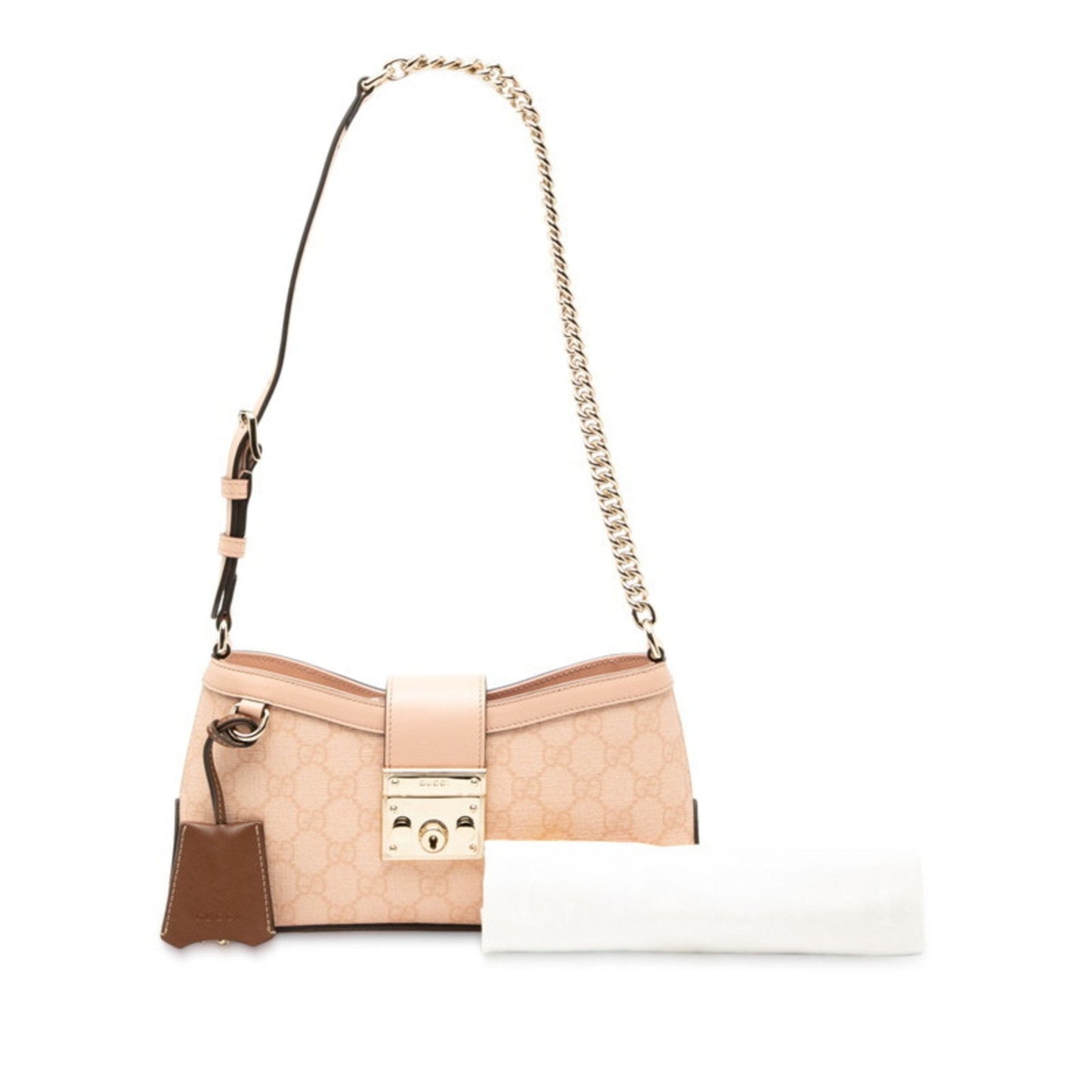 Gucci Pink Pvc Leather Shoulder Bag ( )