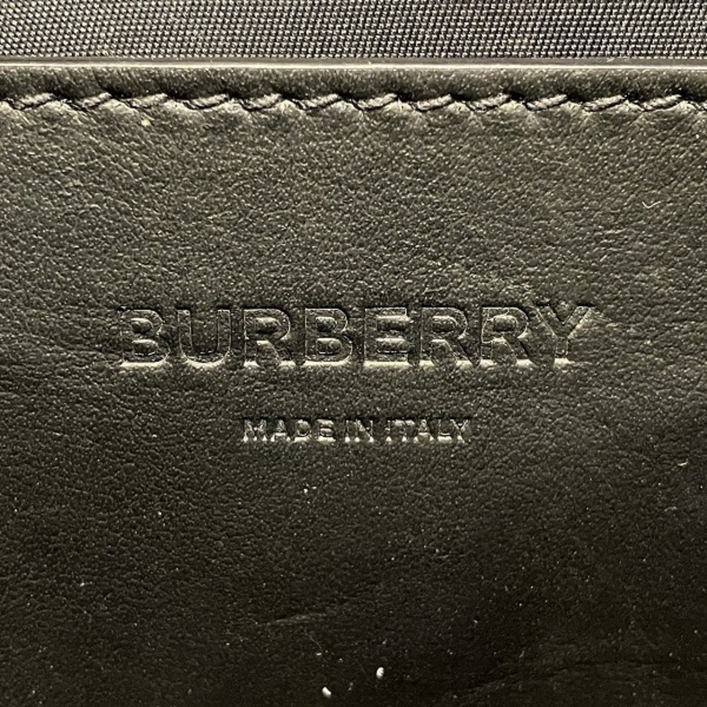 Burberry Khaki Canvas Shoulder Bag Sling Bag ( )
