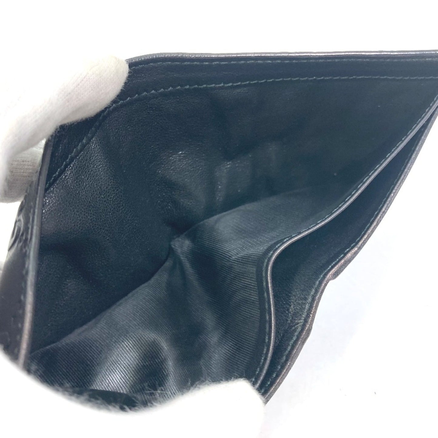 Gucci Black Leather Wallet (Bi-Fold) ( )