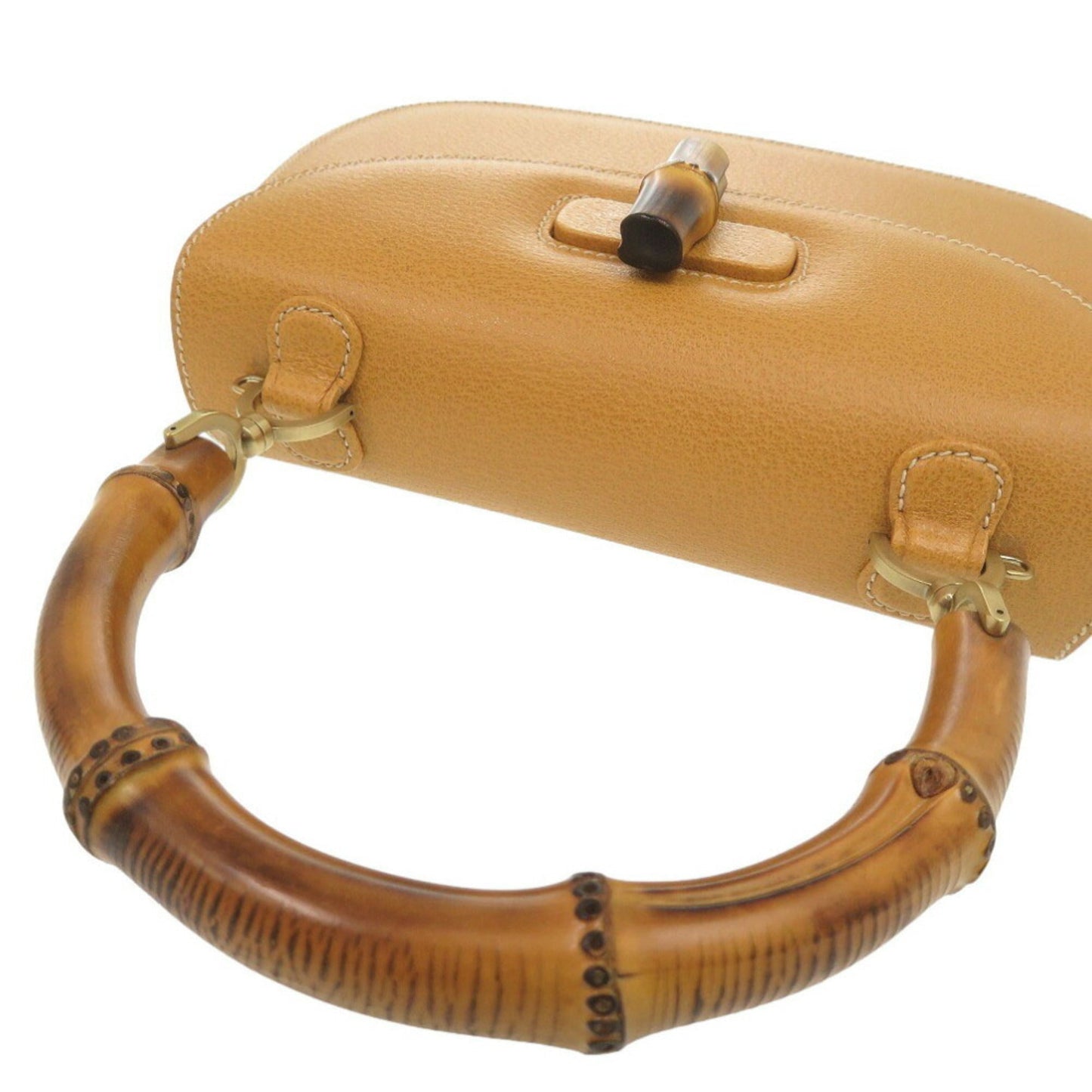 Gucci Yellow Leather Handbag ( )