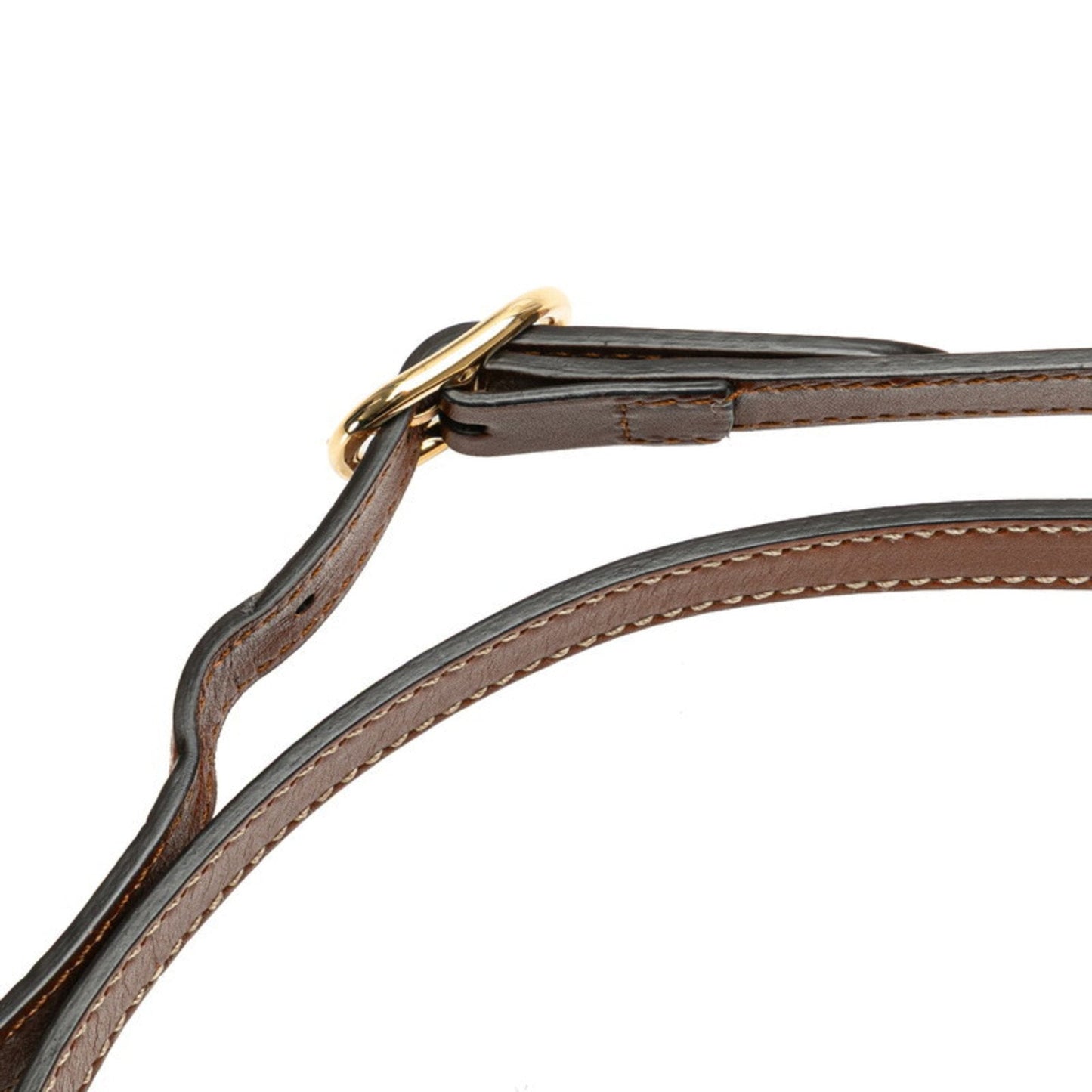 Gucci Beige Brown Pvc Leather Handbag Shoulder Bag ( )