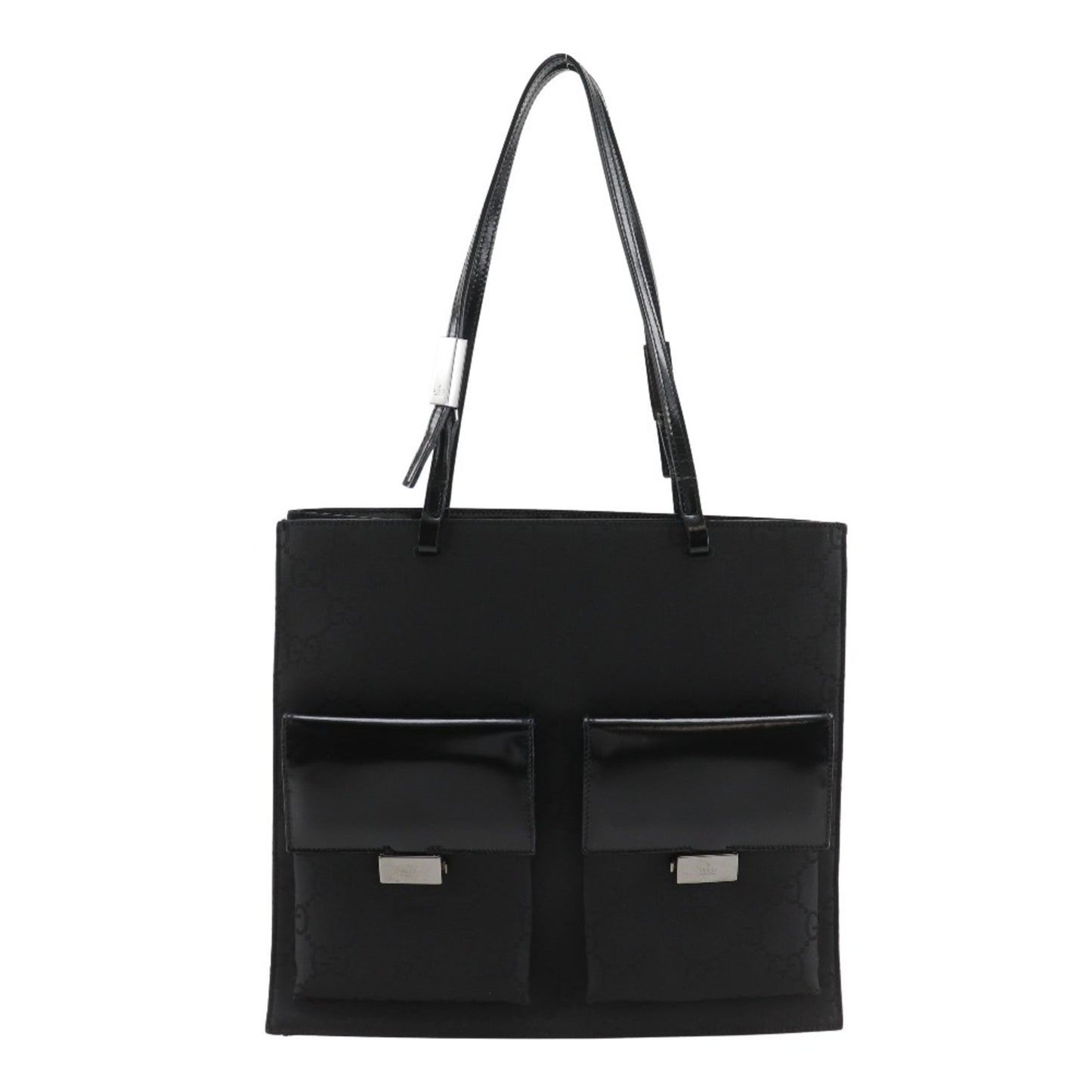 Gucci Black Gg Canvas Tote Bag ( )