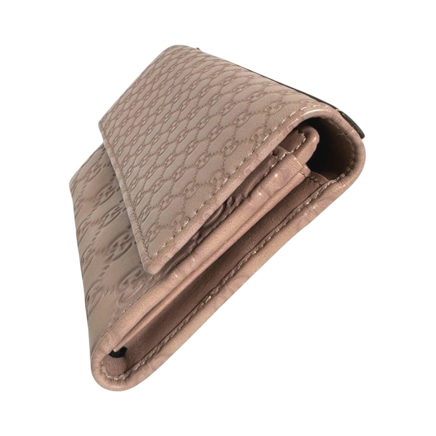 Gucci Pink Leather Wallet (Bi-Fold) ( )