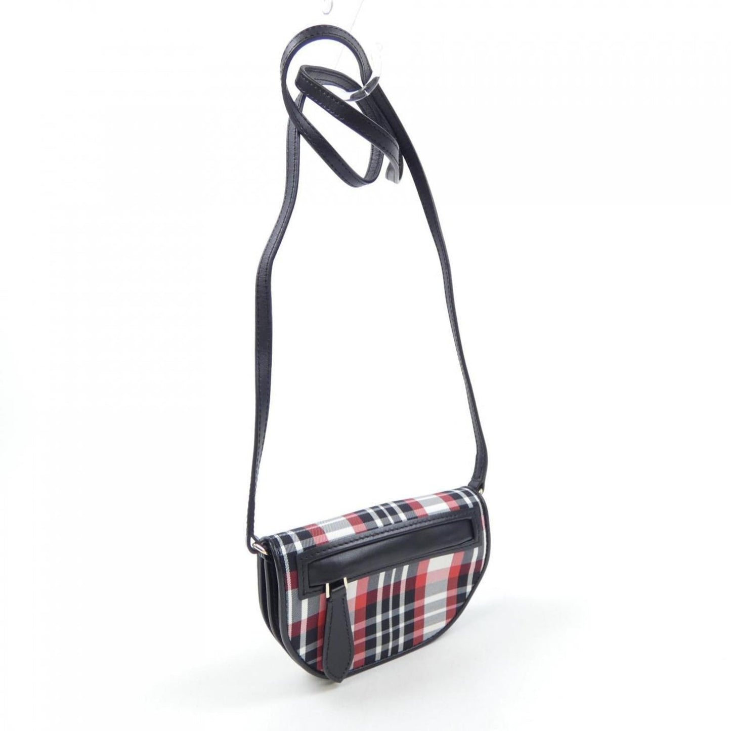 Burberry Black Multi-Color Red Color White Handbag Pochette Shoulder Bag ( )