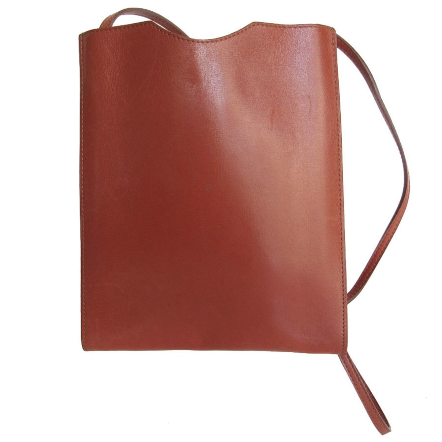 Hermes Brown Leather Shoulder Bag ( )