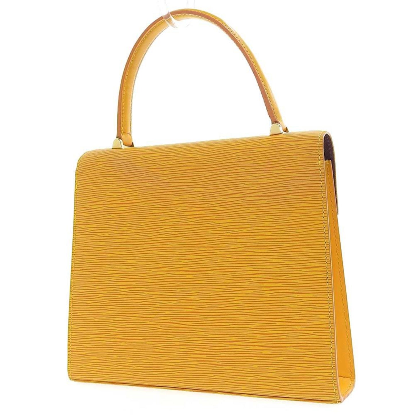 Louis Vuitton Epi Malesherbe Handbag Yellow