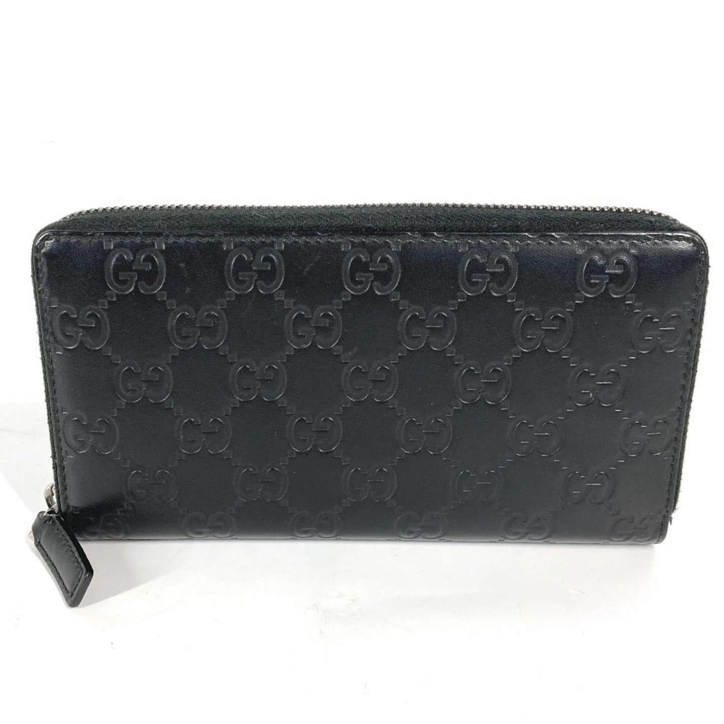 Gucci Black Leather Long Wallet (Bi-Fold) ( )