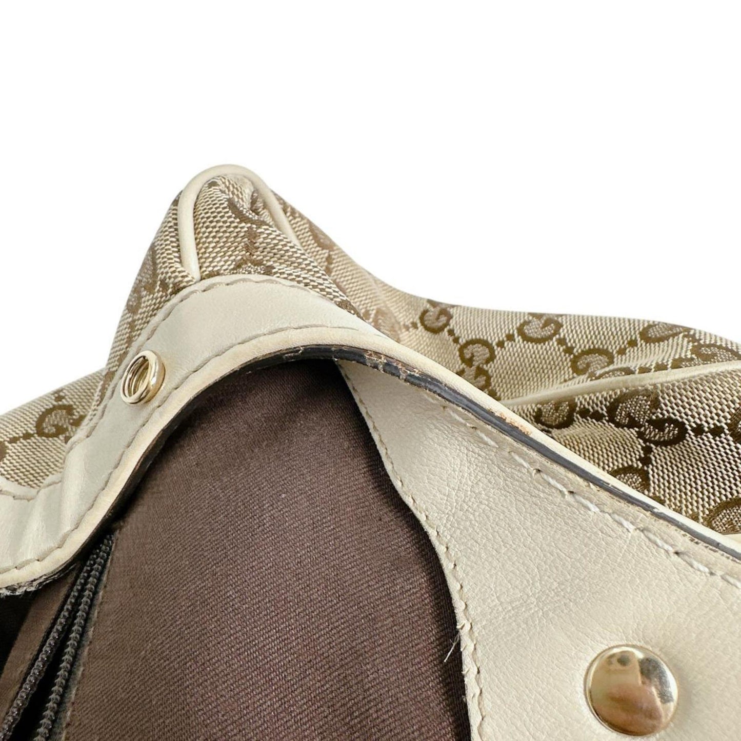 Gucci Gg Canvas Beige Gg Canvas Tote Bag ( )