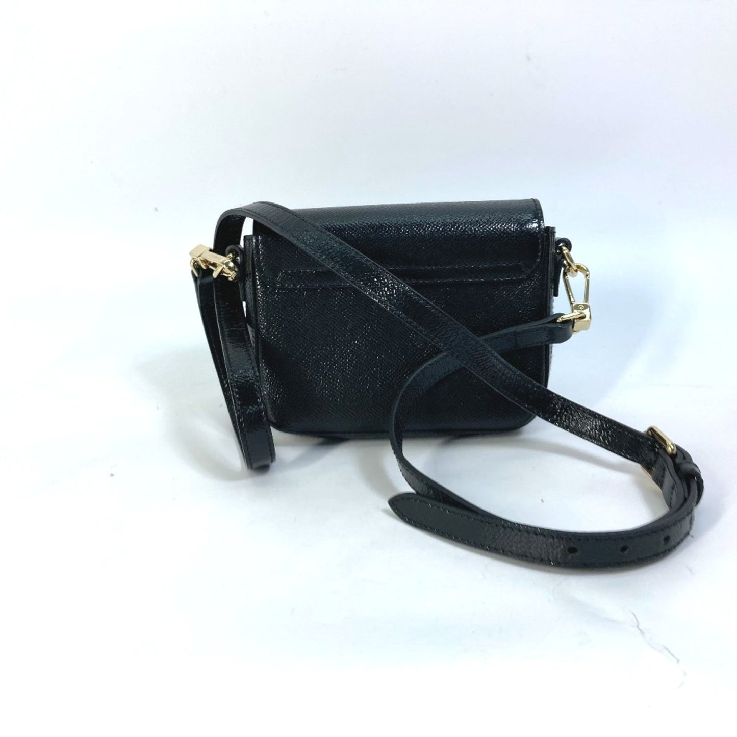Burberry Black Leather Shoulder Bag ( )