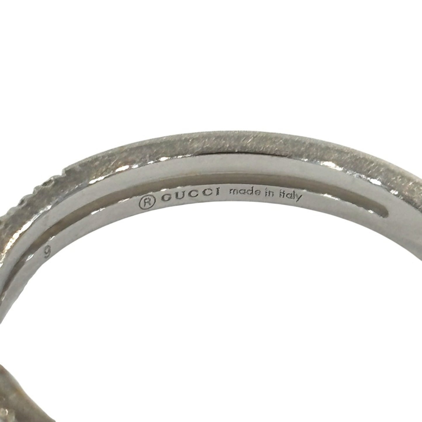Gucci White Gold White Gold (18K) Band Ring ( )