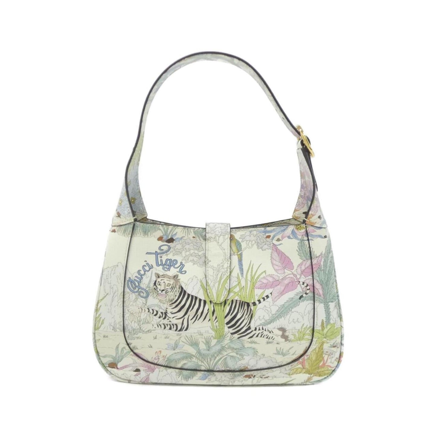Gucci Off-White Leather Shoulder Bag ( )