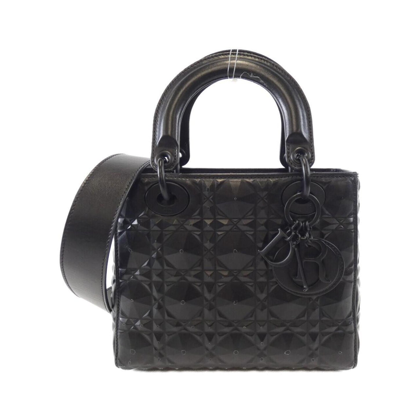 Christian Dior Black Leather Handbag ()