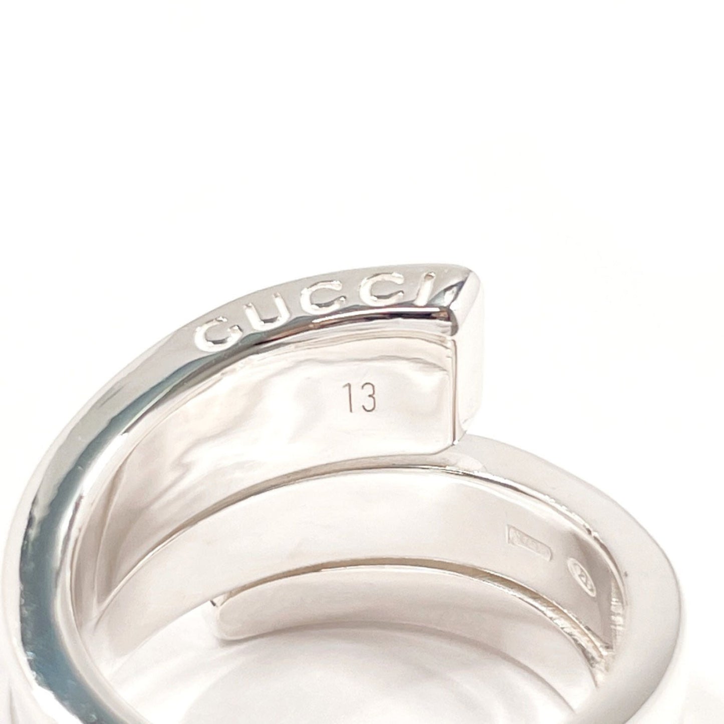 Gucci Silver Silver 925 Band Ring ( )