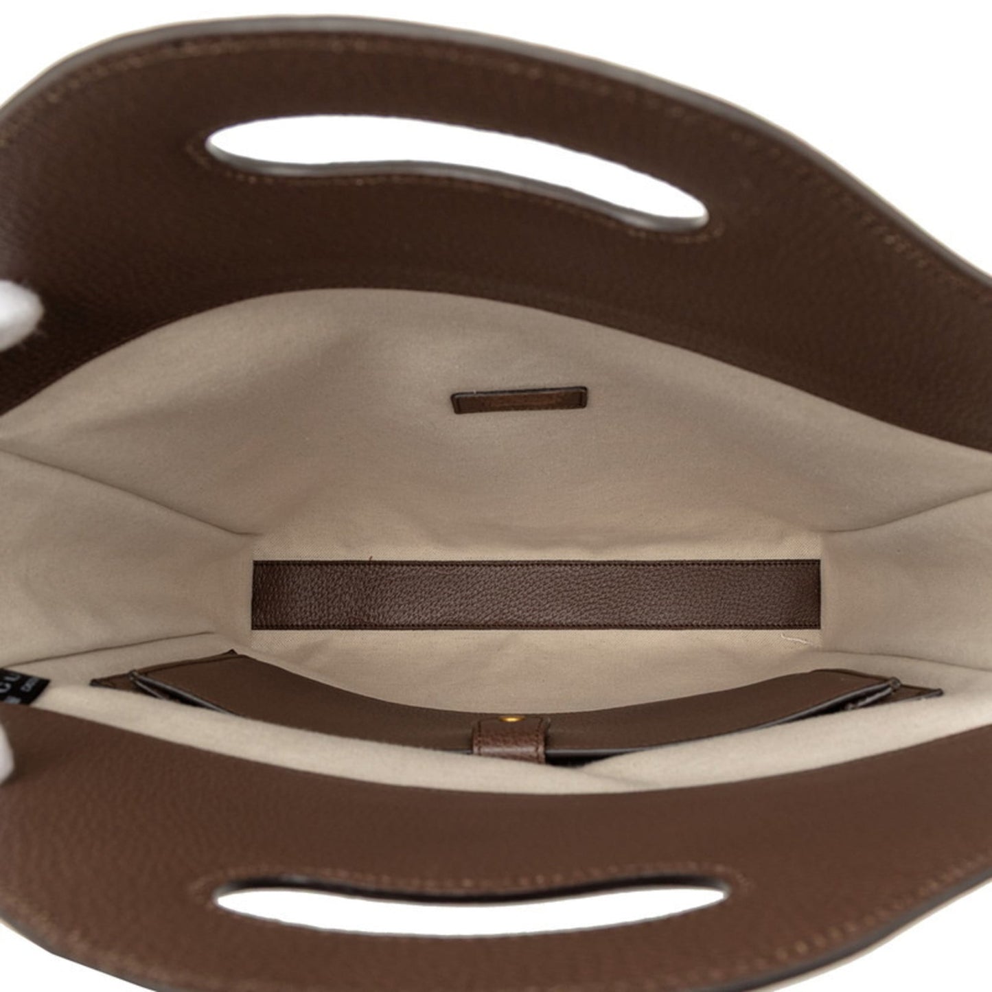 Gucci Beige Brown Red Color Pvc Leather Shoulder Bag Tote Bag ( )