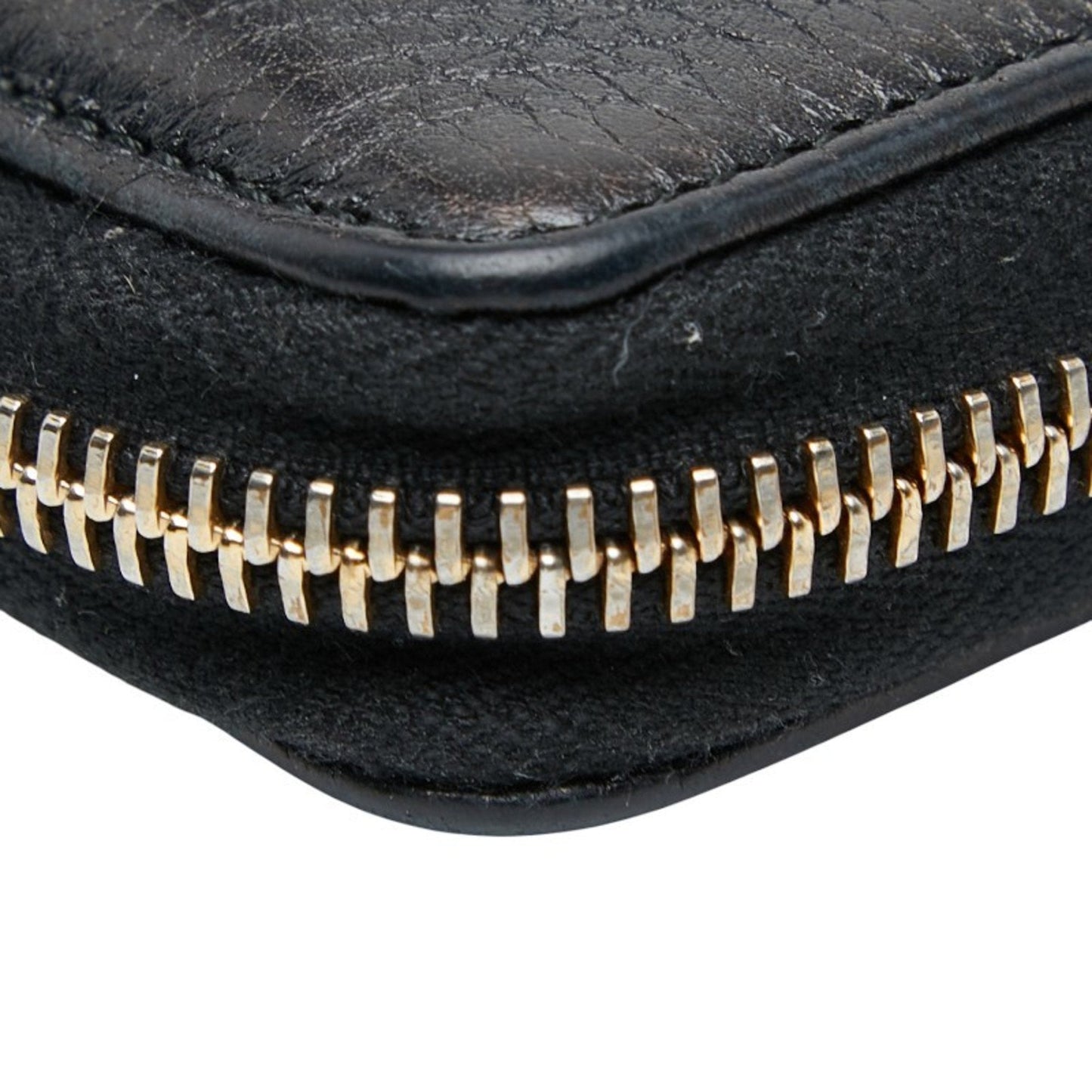 Gucci Navy Leather Long Wallet (Bi-Fold) ( )