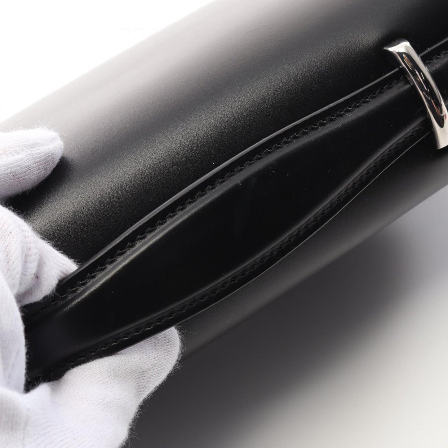 Gucci Black Leather Shoulder Bag ( )