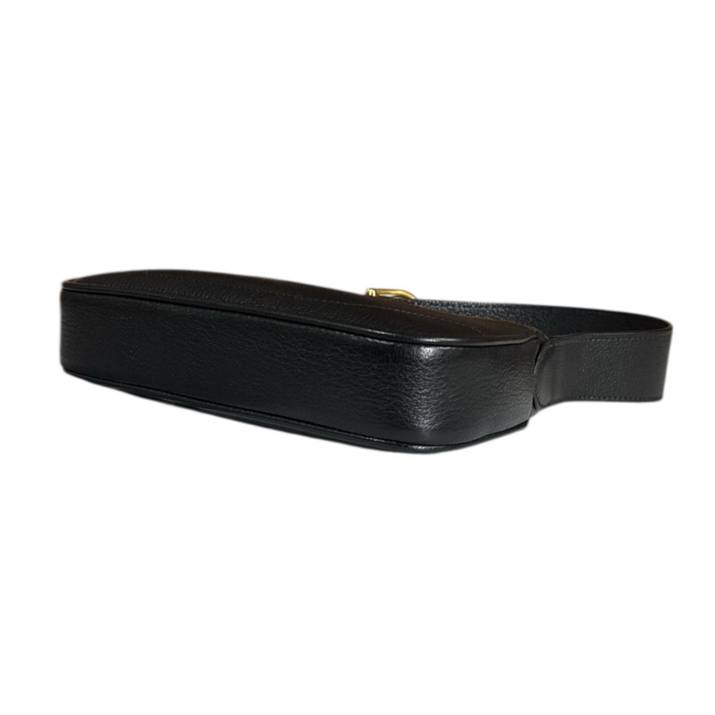 Gucci Black Leather Handbag ( )