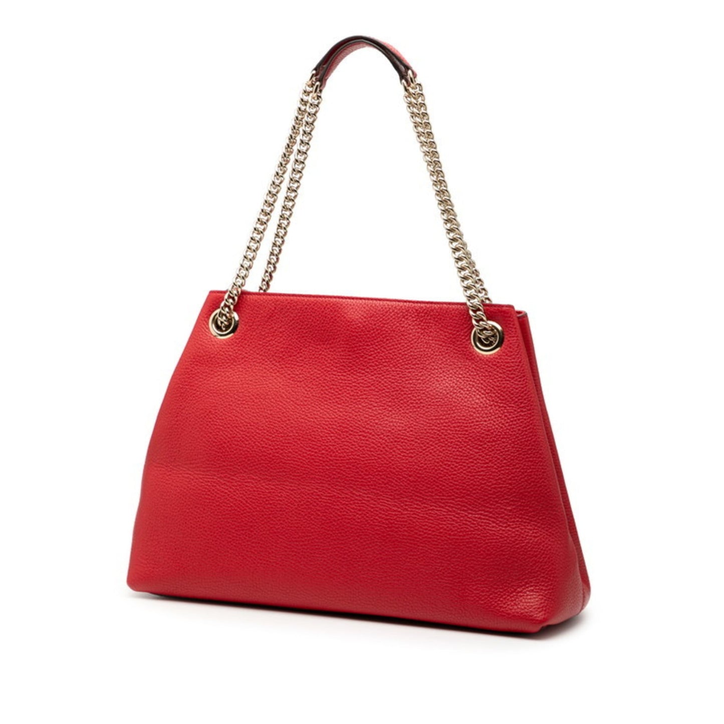 Gucci Red Color Leather Shoulder Bag ( )
