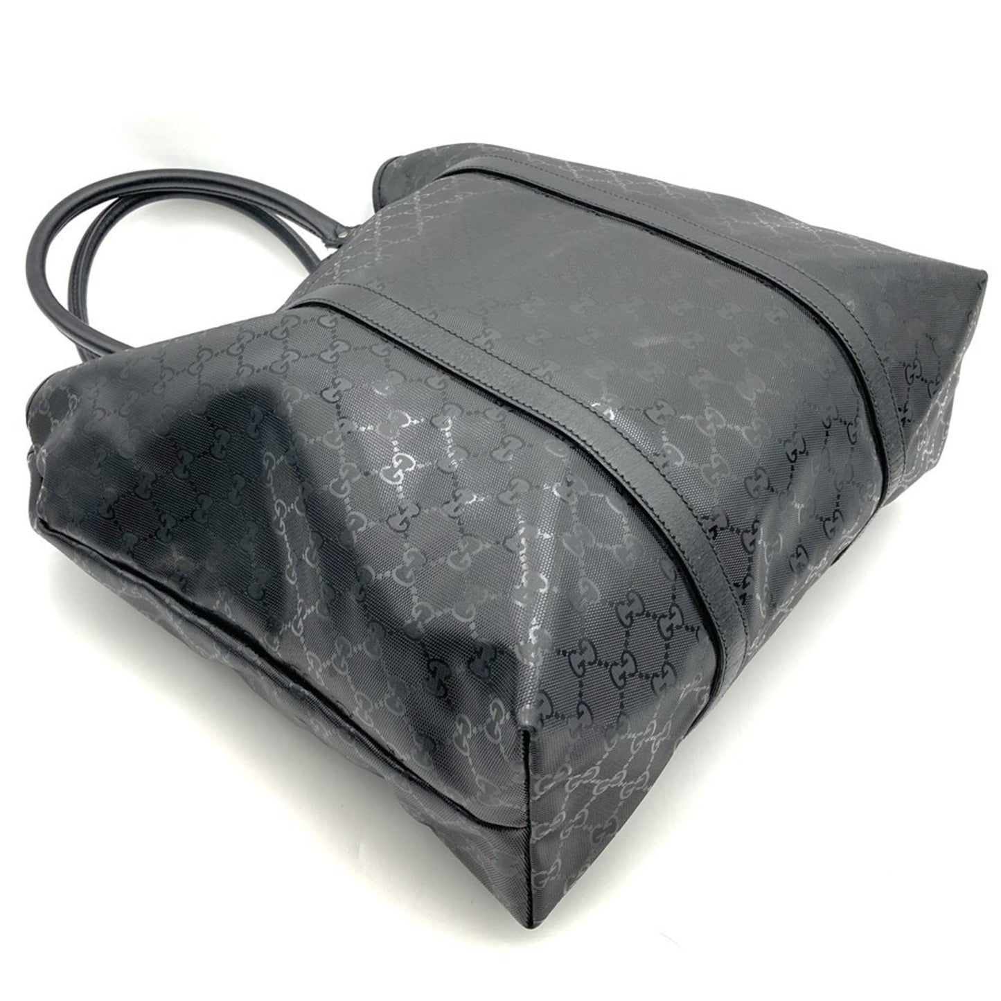 Gucci Gg ImprimÃ© Black Gg ImprimÃ© Tote Bag ( )