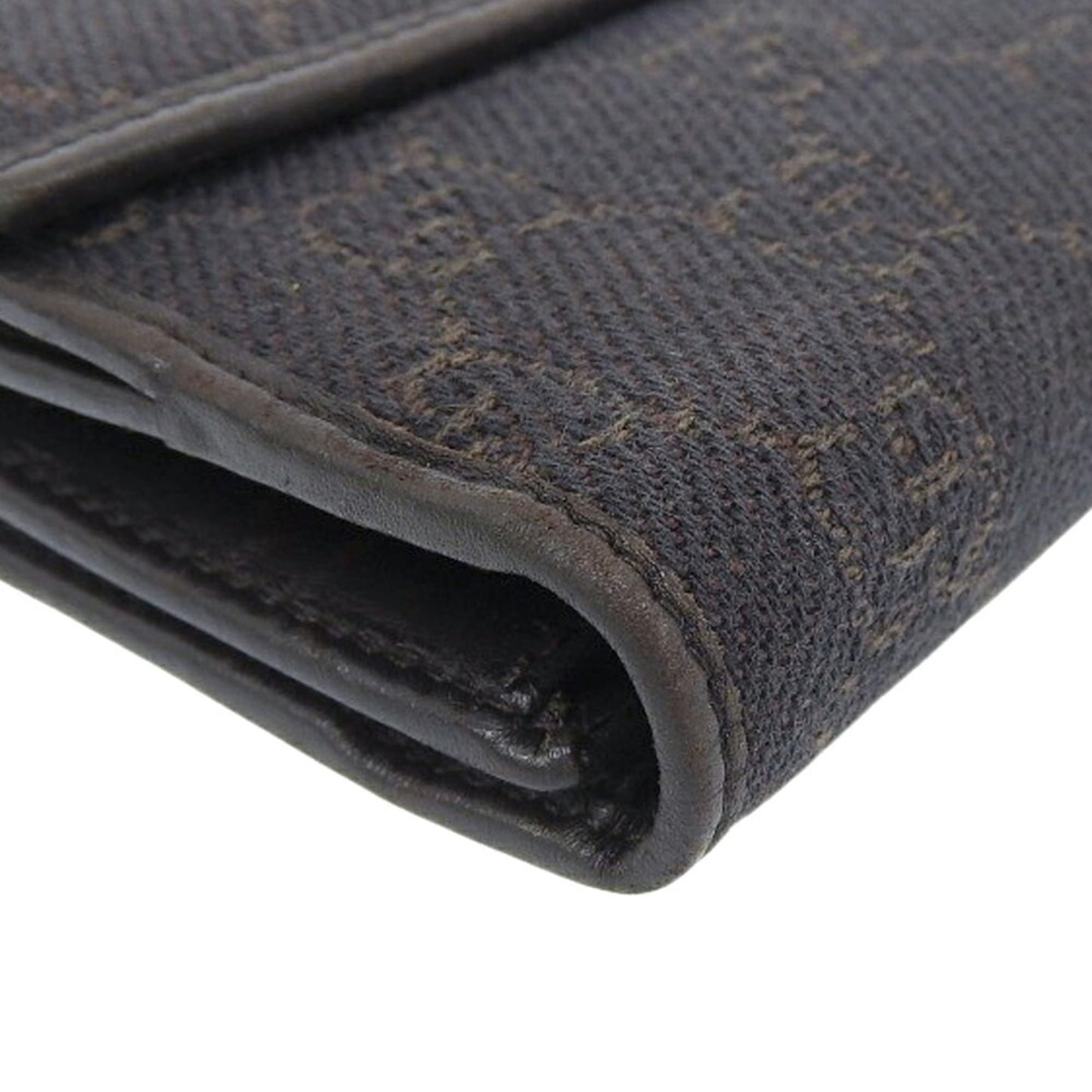 Gucci Black Gg Canvas Long Wallet (Bi-Fold) ( )