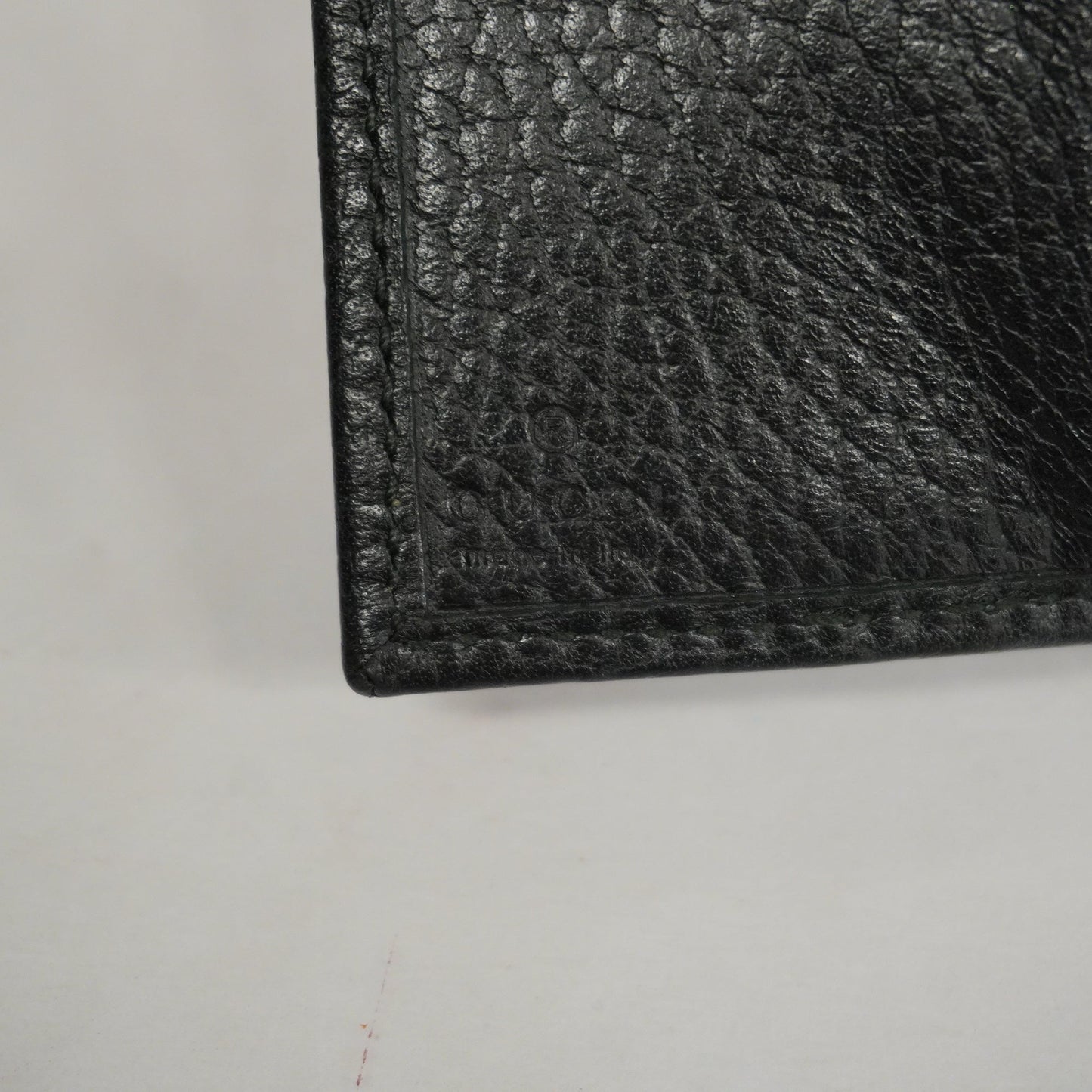GUCCI Auth  GG Marmont Gold Hardware 523277 Women's Leather Wallet [tri-fold]
