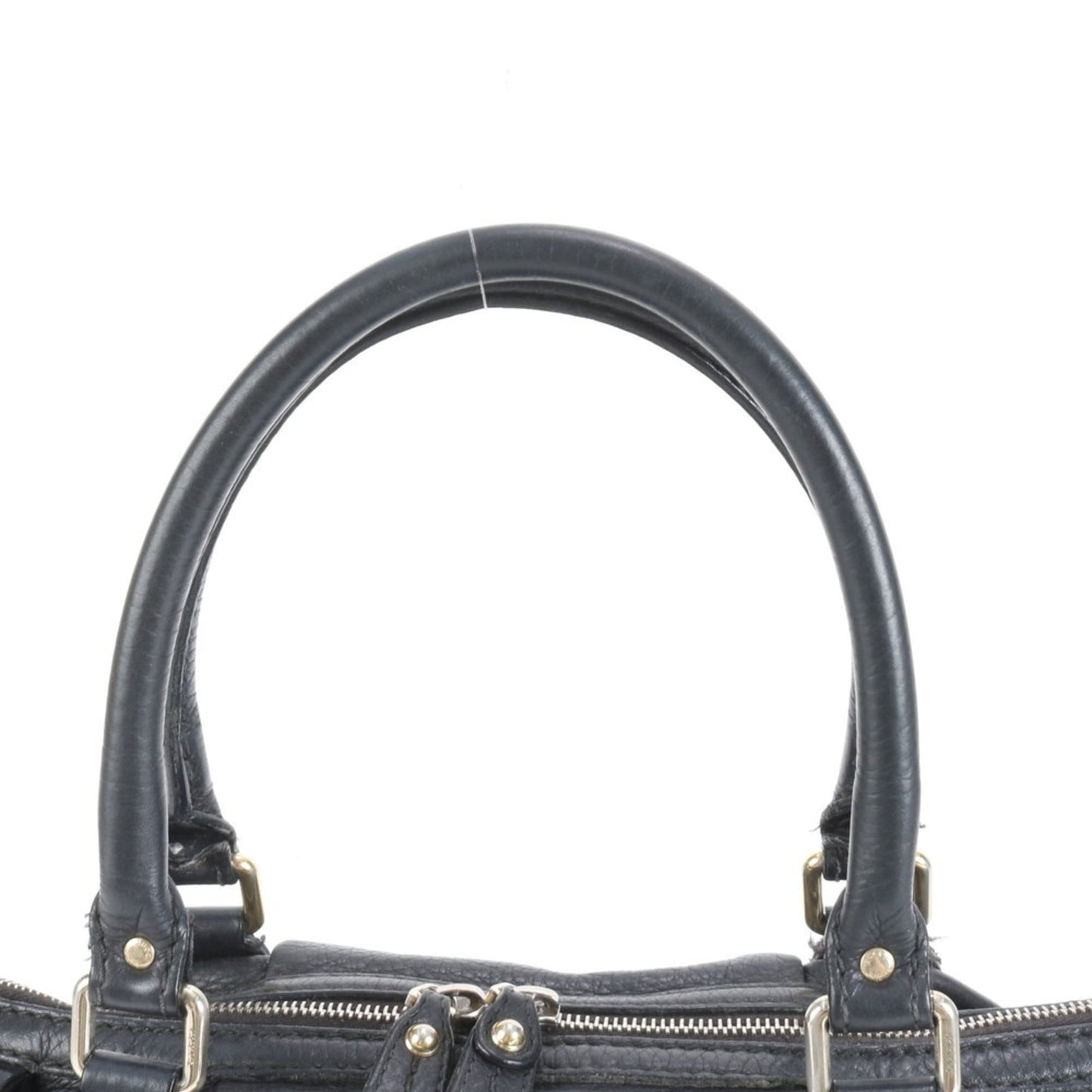 Gucci Black Leather Shoulder Bag ( )