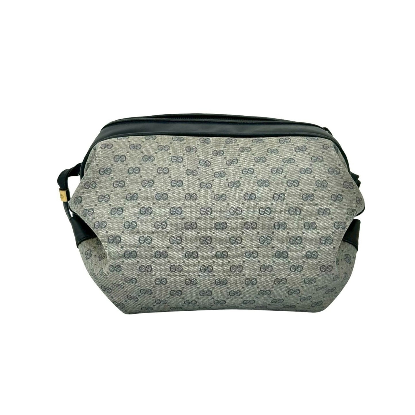 Gucci Navy Leather Pvc Pochette Shoulder Bag ( )