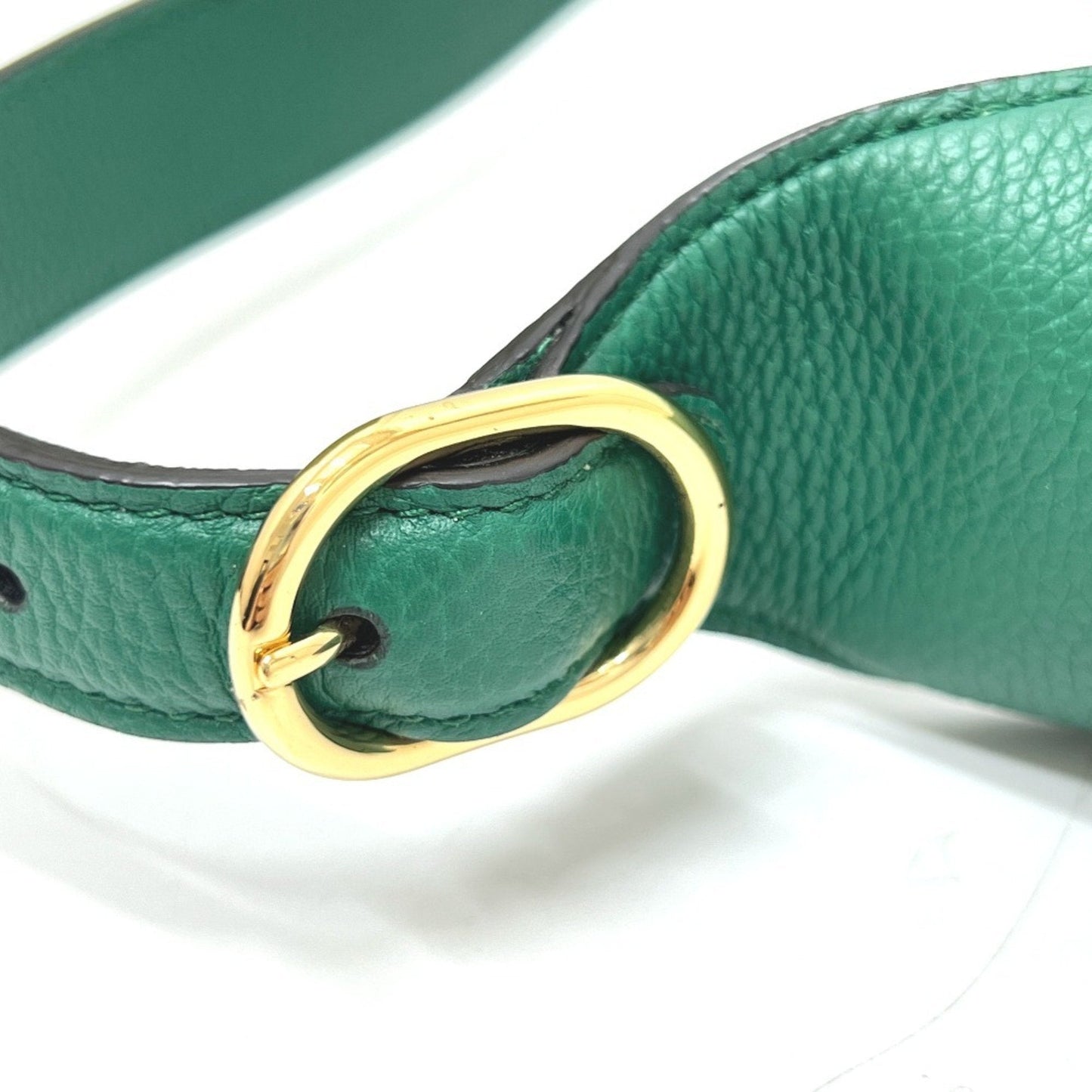 Gucci Green Leather Shoulder Bag ( )